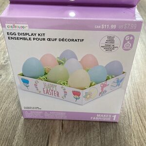 NEW Easter Egg Display Kit Kids Activity Craft